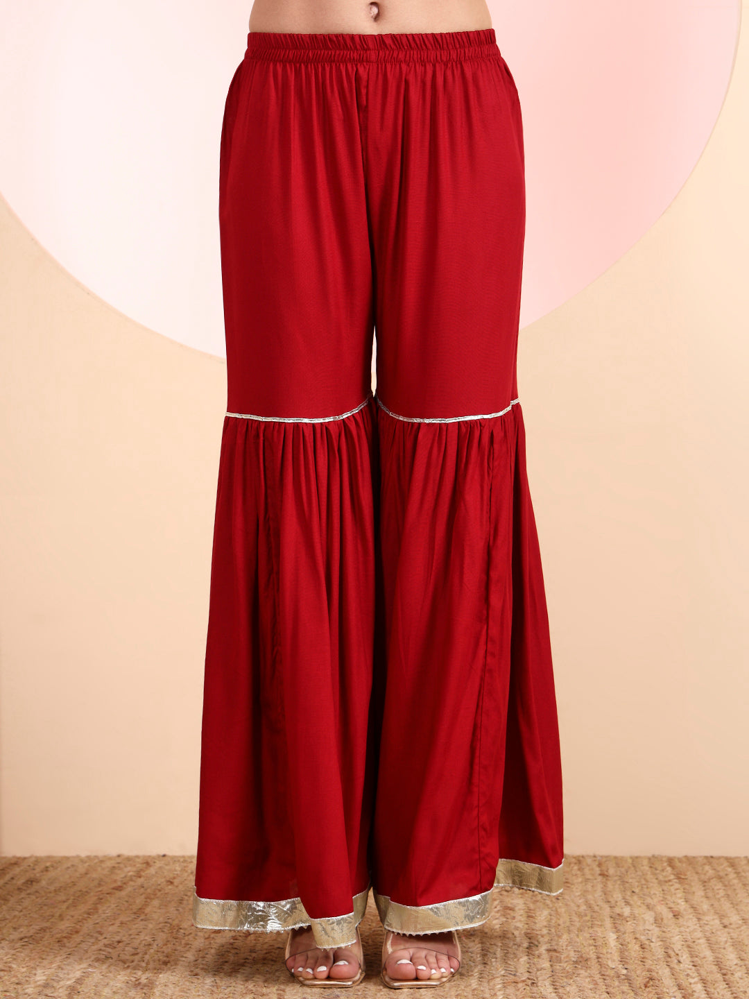 Kurta Set with Dupatta – Rayon Fabric