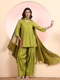 Kurta Set with Dupatta – Rayon Fabric